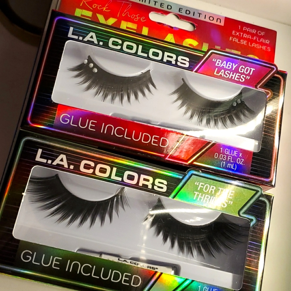Rare Set of 2 L.A. Colors Limited Edition False Lash Combo ✨💎